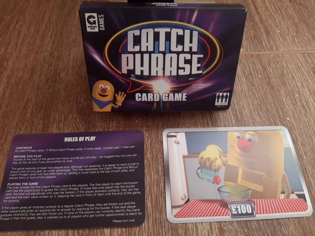 Catchphrase Card Game