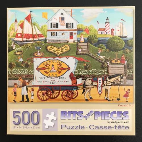 Country Fair 500Pc Puzzle by Joseph Holodook