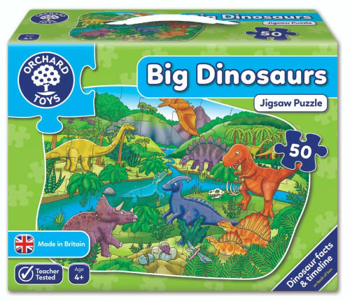 Big Dinosaurs Jigsaw Puzzle 50-piece