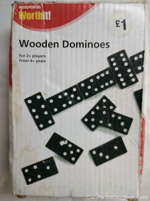Woolworths Wooden Dominoes