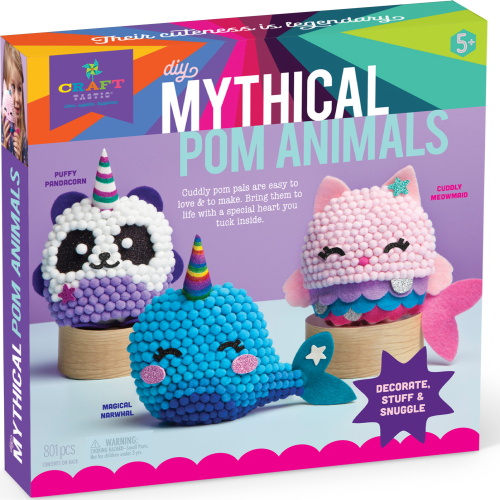Craft Tastic Mythical Pom Animals