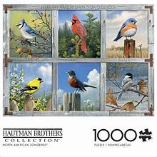 Hautman Brothers North American Songbirds 1000 Pc Puzzle