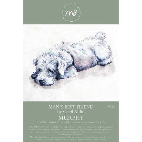 Murphy Man's Best Friend Counted Cross Stitch Kit 